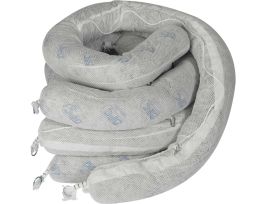 Universal Plus Absorbent Booms, 8" x 10', Absorbency Capacity 71 gal