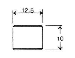 AL'M MOUNT JEOL 12.5X10MM, 250