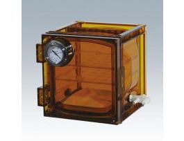 DESICCATOR CAB VAC UV PLYCARBO AMBER 11L