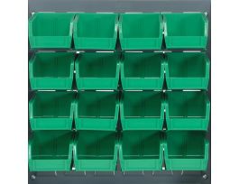 18INX19IN LOUVERED PNL W 16 QUS210GREEN