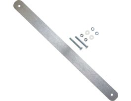 Fence Sign Support Bracket With Hardware - 23", 23" H x 0.08" D, Green
