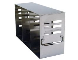 Adjustable Upright Freezer Rack for Standard 2" & 3" Boxes; holds (12) 2", (6) 3", or (6) 2"+(3) 3" boxes