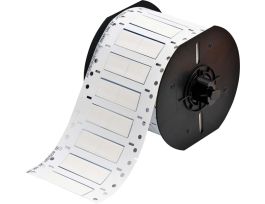 PermaSleeve Heat Shrink Wire and Cable Labels Single-sided for B33 Printers - 0.375" Dia x 1" White