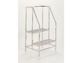 STEPSTOOL 2LEVL SS ELECTRO #4