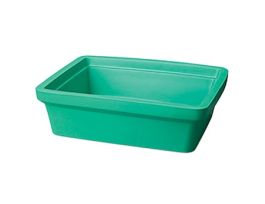 EVA-Foam Ice Pan, Green, 9 L; 1/Each