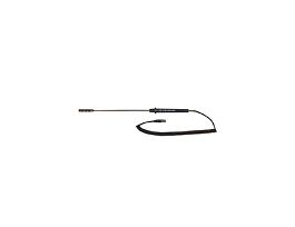 Air / Gas RTD Probe, 100 Ohm, 3-Pin. 10" L, 5ft Coil Cord