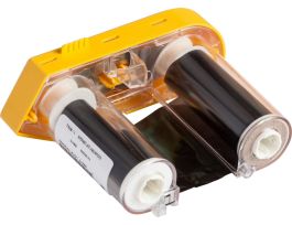 BMP61 M611 Series R6400 Printer Ribbon, Roll of 75', Black, 2" W