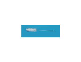 Nylon Sponge Tube Brush, 9" Handle, 3"L x 1.375" Dia Brush; 12/Pk