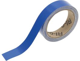 Reflective Banding Tape for Pipe Marking - Roll Form, Reflective Vinyl, Blue, 1" x 30'