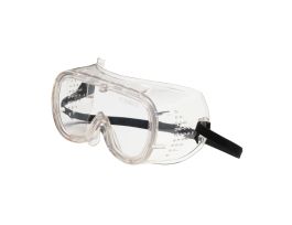 Basic-DV Goggle, Clr Lens, Clr PVC Frm, Elastic Strap, OTG, AS