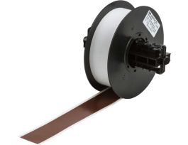All Weather Permanent Adhesive Vinyl Label Tape for MiniMark Printer - 1.125" Brown
