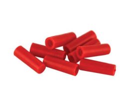 CAP RED 3MM LOW DENSITY