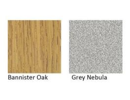 STOOL 5-LEG RD ARMOR EDGE 24H EA GREY