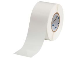 Harsh Environment Multi-Purpose Clear Polyester Continuous Labels for 3" Core Printers - 3"