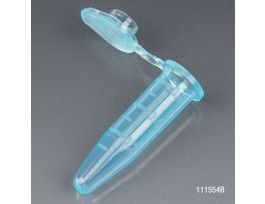 MICROCENTRIFUGE TUBE CAP PP BLUE 0.5 ML