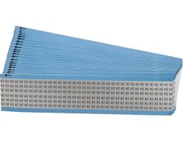 Letters and Numbers Wire Markers Aluminum Foil Legend: H2, 900 Total