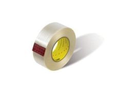 Scotch® Filament Tape 890MSR, Clear, Variable Width x 55 m, 8 mil