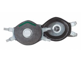 SAF-T-FIT Plus P1135OV. Particulate Respirator with exhalation valve, P95 plus nuisance level organic vapor, with full seal, nose clip and adjustable straps, size medium/large. (10/bx)