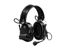 3M™ Peltor™ SwatTac V Hearing Defender Headset MT20H682FB-09 SV, Foldable, Black, 10 ea/Case