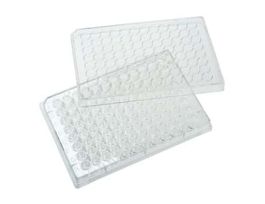 96-Well Treated Cell Culture Plate with Lid; 100/cs