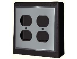 BOX PEDESTAL SINGLE FACE 20AMP