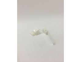 VWR BADGE CLIP PLAS CLNRM PK50