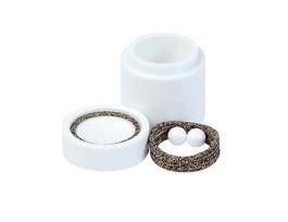 Grinding Vial Set, Zirconia Ceramic, 45 mL; 1/EA