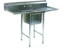 SINK, SCULLERY, ONE BOWL W/DBS