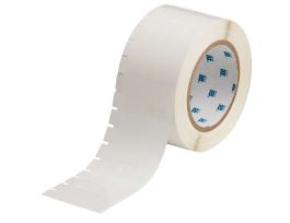 Harsh Environment Multi-Purpose Clear Polyester Labels for 3" Core Printers - 0.5" x 0.5"