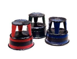 STEP STOOL ROLLING SILVERSTONE.