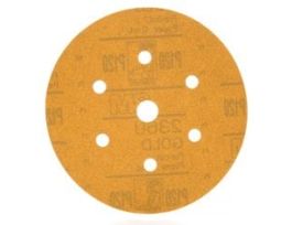 3M™ Hookit™ Gold Disc Dust Free 236U, 01081, 6 in, P120, 100 discs per carton, 4 cartons per case
