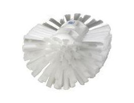 BRUSH TANK MEDIUM WHITE 8.7X5.1X3.7IN