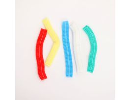 VWR BOUFFANT CAP INDUSTRIAL YELLOW 24IN