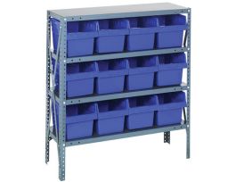 18IN X 36IN X 39IN12 BLUE 8IN BINS