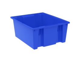 TOTE NEST & STACK 23-1/2X19-1/2X10 BLUE