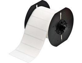 B33 Series Polypropylene Labels 1 in H x 3 in W White 1500/RL