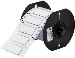 PermaSleeve Heat Shrink Wire and Cable Labels Single-sided for B33 Printers - 0.5" Dia x 1" White