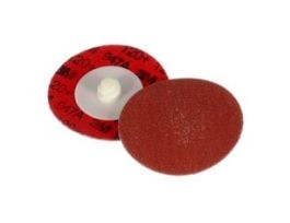 3M™ Cubitron™ II Roloc™ Durable Edge Disc 947A, 120+, X-weight, TR, Maroon, 2 in, Die R200P, 50/Carton, 200 ea/Case