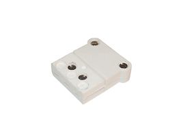 RTD Connector, White 3-Blade ANSI, Female, 1/Ea