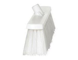 BROOM PUSH VIKAN EXTRA STIFF WHITE 13IN