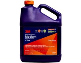 3M™ Perfect-It™ Gelcoat Medium Cutting Compound + Wax, 36107, 1 gallon (9.3 lb), 4 per case