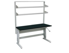 36X72 CRANK+LAMINATE+SGLUPRIGHTS+2SHELF