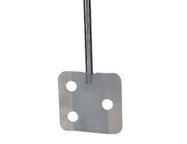 Compact square blade impeller; 1-1/4" dia