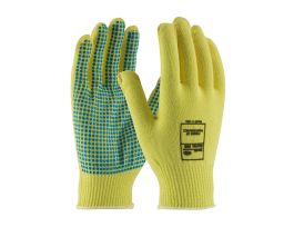 100% Kevlar, 13 Gauge, Lt. Wgt, ANSI2, Dots One Side