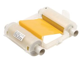 GlobalMark Series R10000 Printer Ribbon, Black/Blue/Red/Yellow, 4.11" W x 200' L, 16" Paneled Ribbon