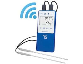 Refrigerator/Freezer Data Logger with TraceableLIVE Wireless Capability and Calibration; 2 SS Probes