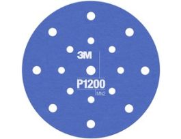 3M™ Hookit™ Flexible Abrasive Disc 270J, 34804, 6 in, Dust Free, P1200, 25 discs per carton, 5 cartons per case