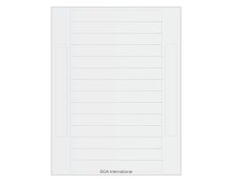 LABEL 6X0.75IN CRYO LASER SHEET WH