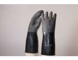 Butyl Rubber Gloves, 25 mil Rough Grip, CP-25R - XS