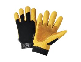 IRONCAT, Premium Grain Cowhide Palm, Spandex Back , MD